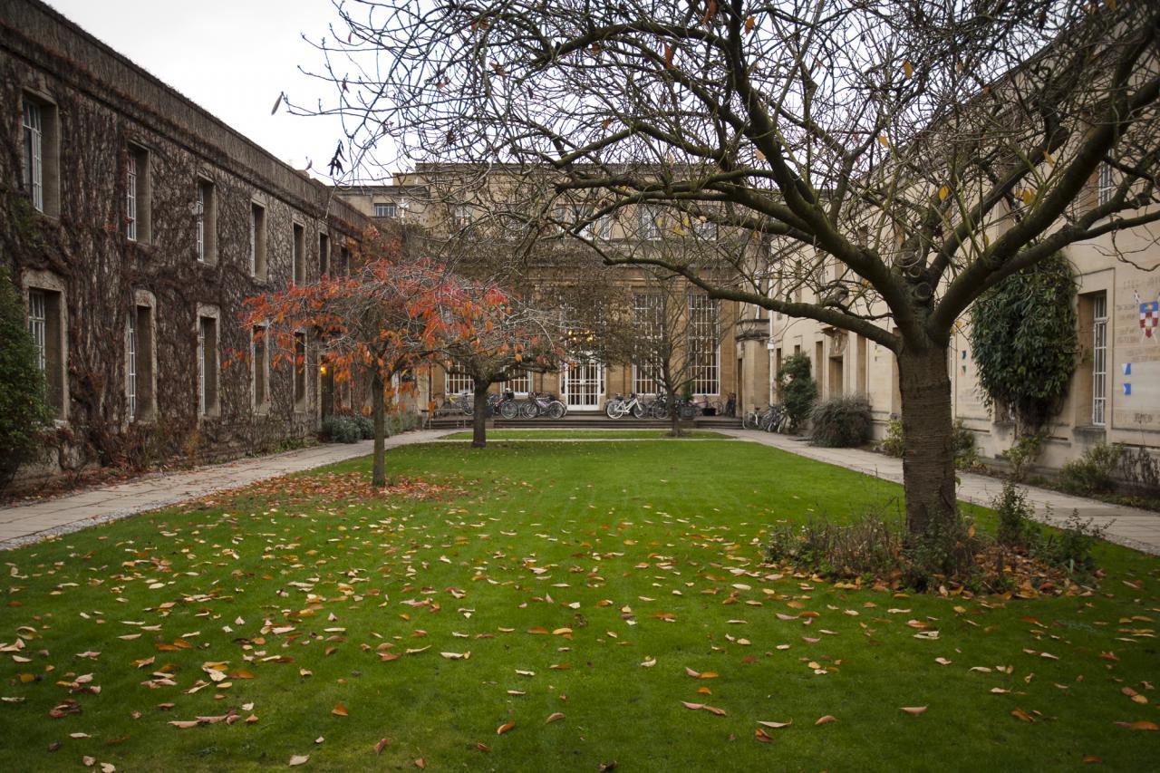 图为牛津大学摄政公园学院的四边形
